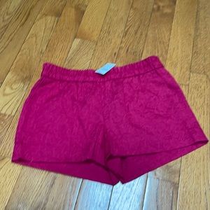 New Pink JCrew size 8 shorts